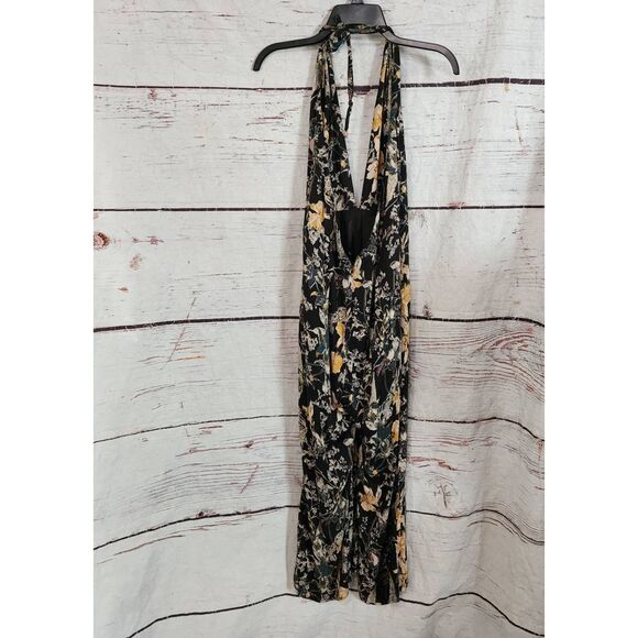 Free People Halter Crop Jumpsuit Size 10 - Picture 4 of 7